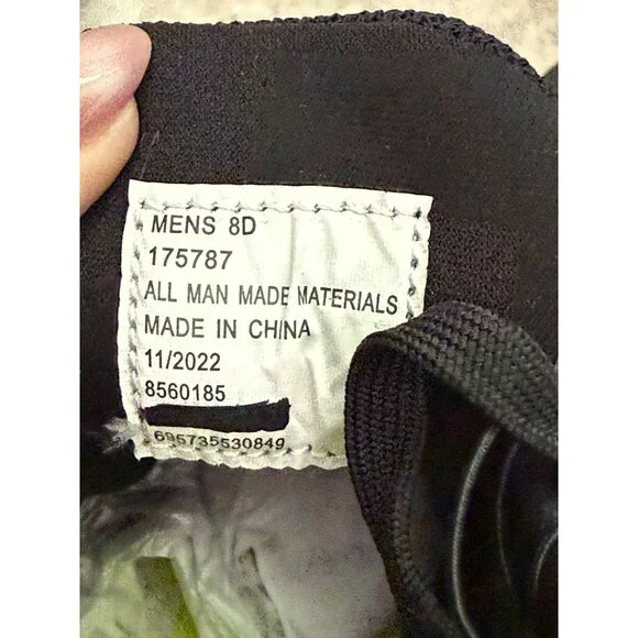 Rawlings Mens Black Coolflo Athletic Turf Shoes Size 8D Baseball Man Made NWOB - Picture 10 of 11